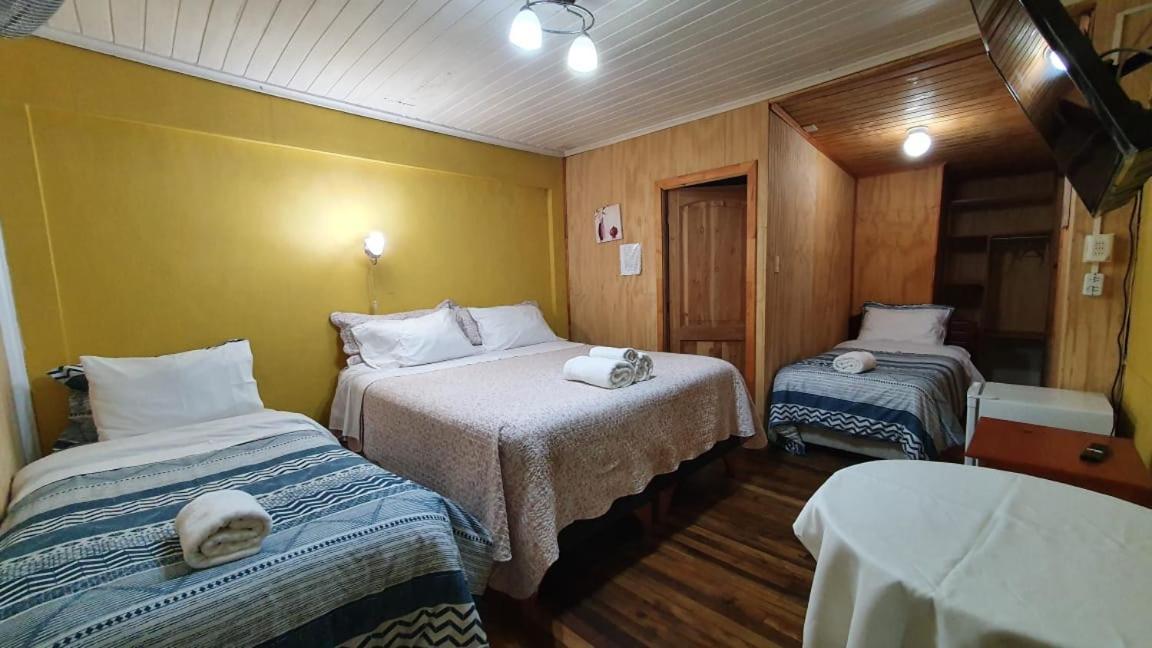 Hostal Las Heras เตมูโก ภายนอก รูปภาพ